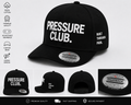 Pressure Club Snapback Cap – Black